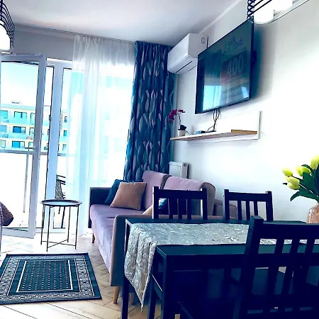 Apartment Superior Baltic With Terrace - Pool, Saunas, Jacuzzi, Fitness, Salzgrotte Kolobrzeg Exterior photo