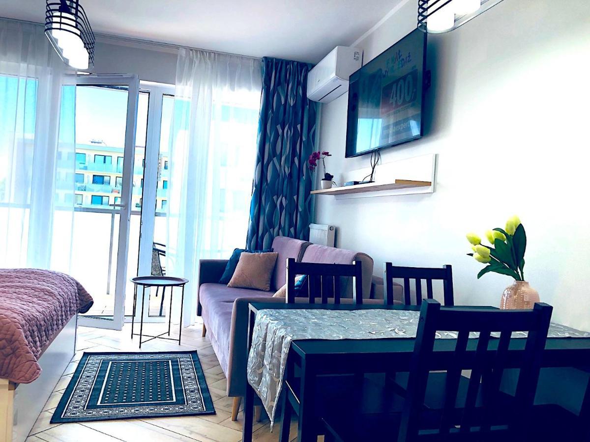 Apartment Superior Baltic With Terrace - Pool, Saunas, Jacuzzi, Fitness, Salzgrotte Kolobrzeg