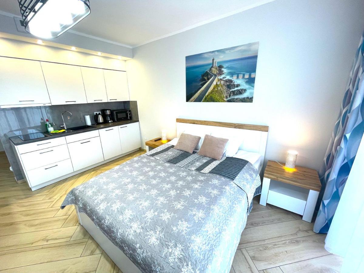 Apartment Superior Baltic With Terrace - Pool, Saunas, Jacuzzi, Fitness, Salzgrotte Kolobrzeg