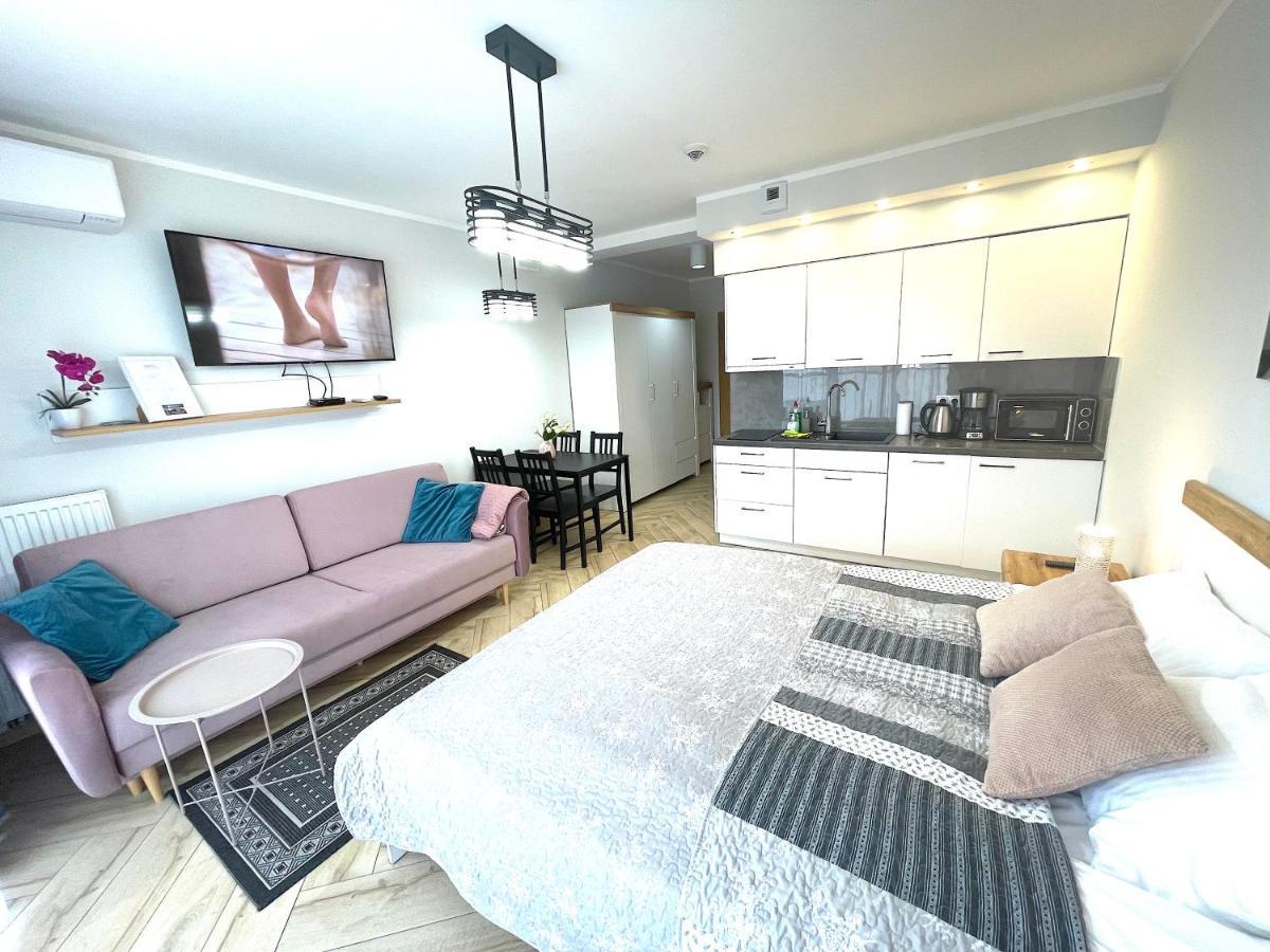 Apartment Superior Baltic With Terrace - Pool, Saunas, Jacuzzi, Fitness, Salzgrotte Kolobrzeg